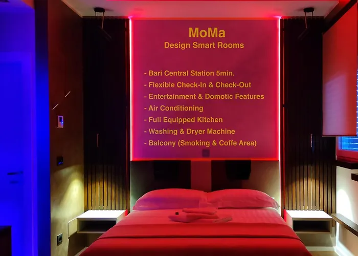 Moma - Design Smart Rooms - Bari Central Station